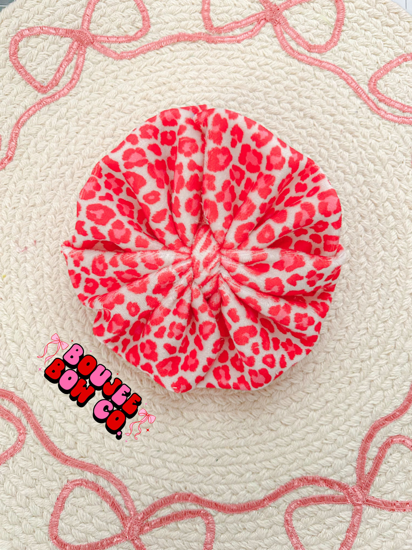 Velvet Valentines Day Leopard