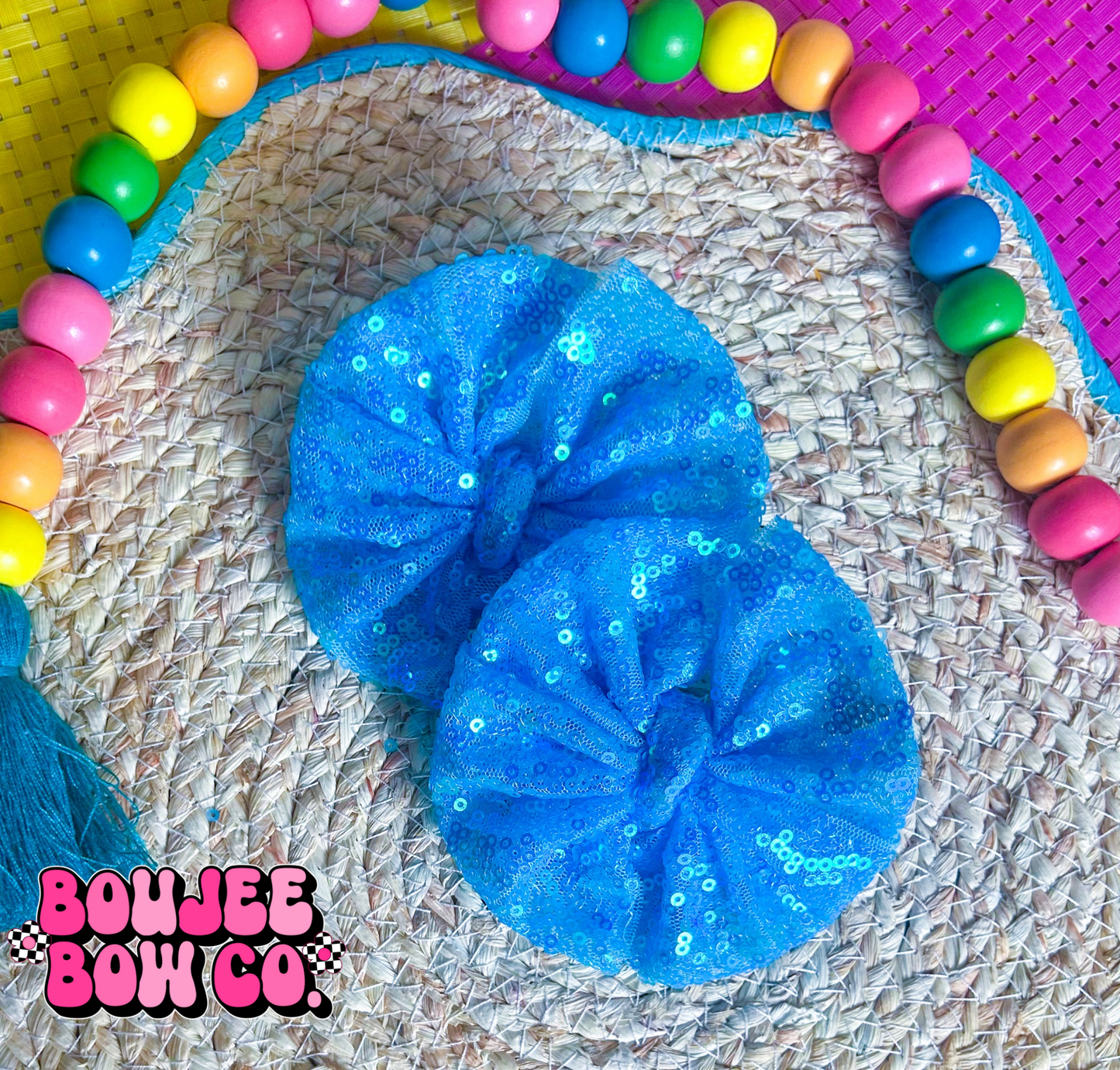 Ocean Blue Sequin