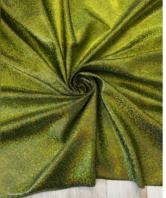 Olive Green Holo