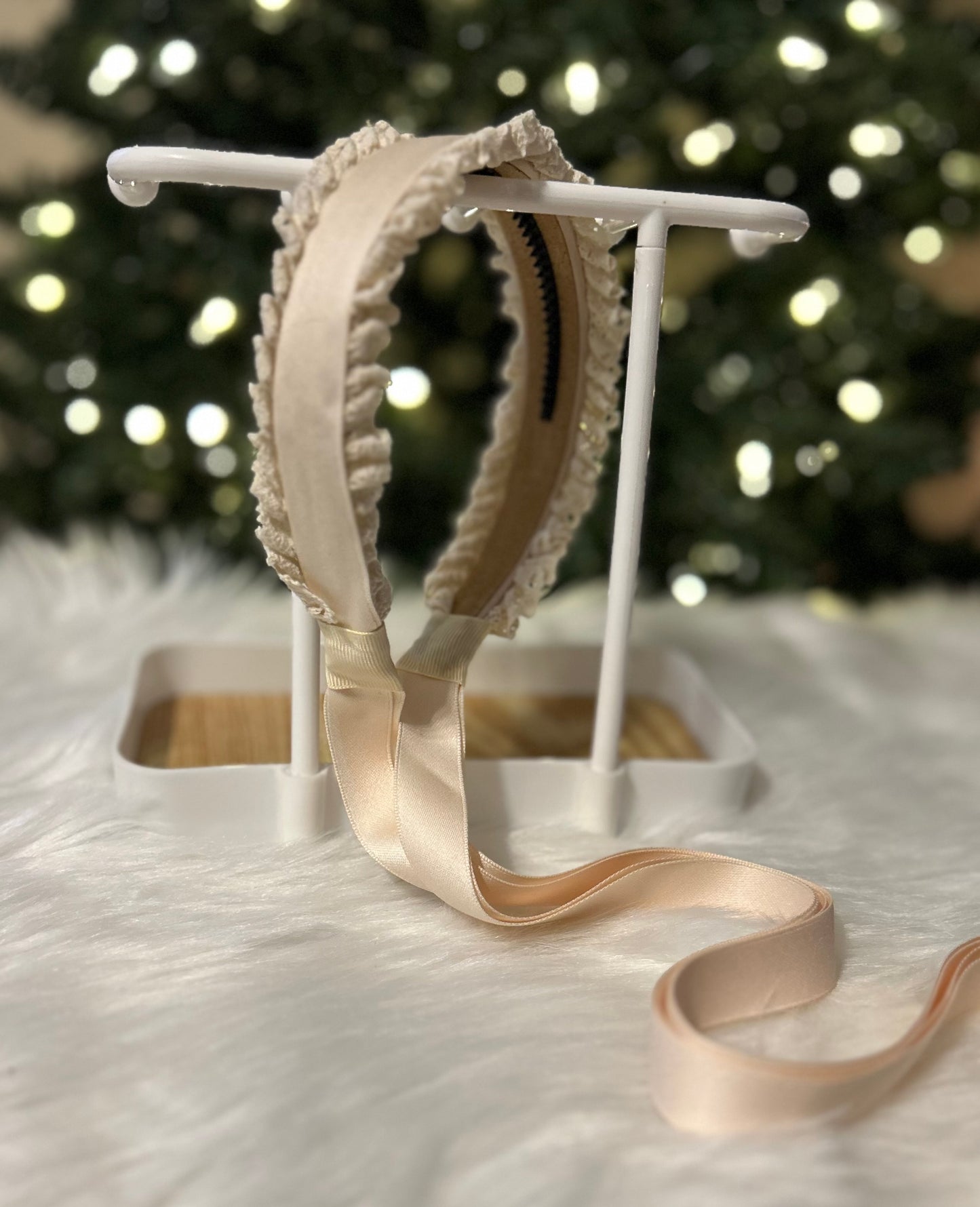 Beige Headband