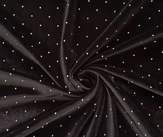 Black Velvet Rhinestones