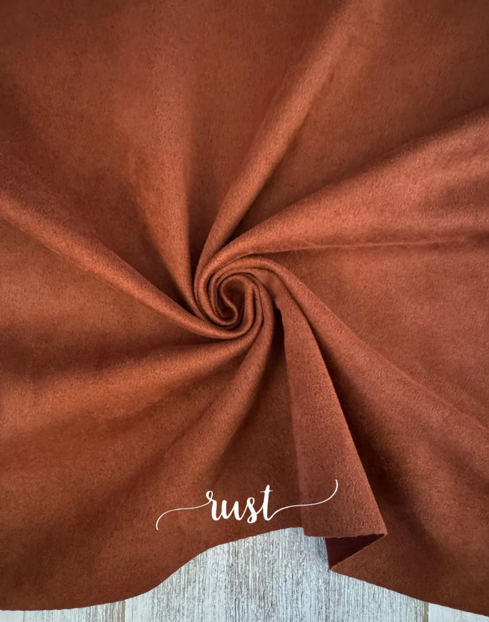Rust Suede