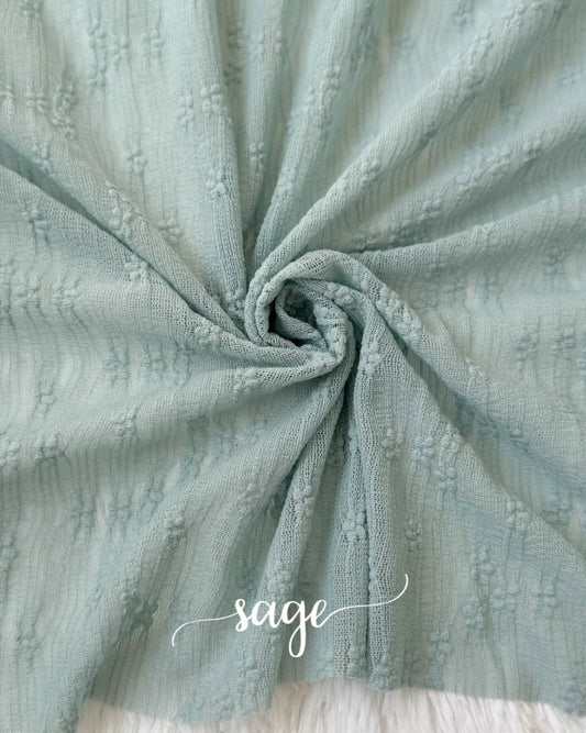 Sage Floral Mesh