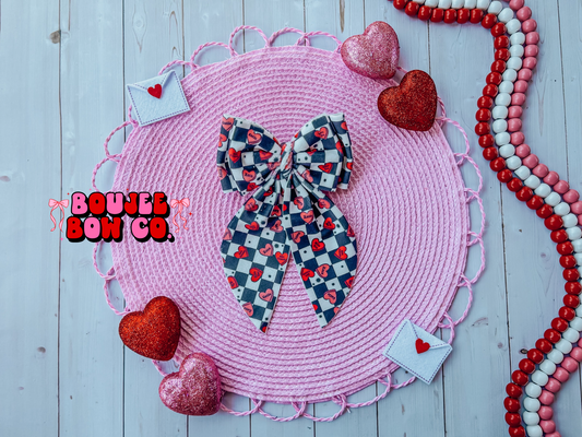Checkered Hearts